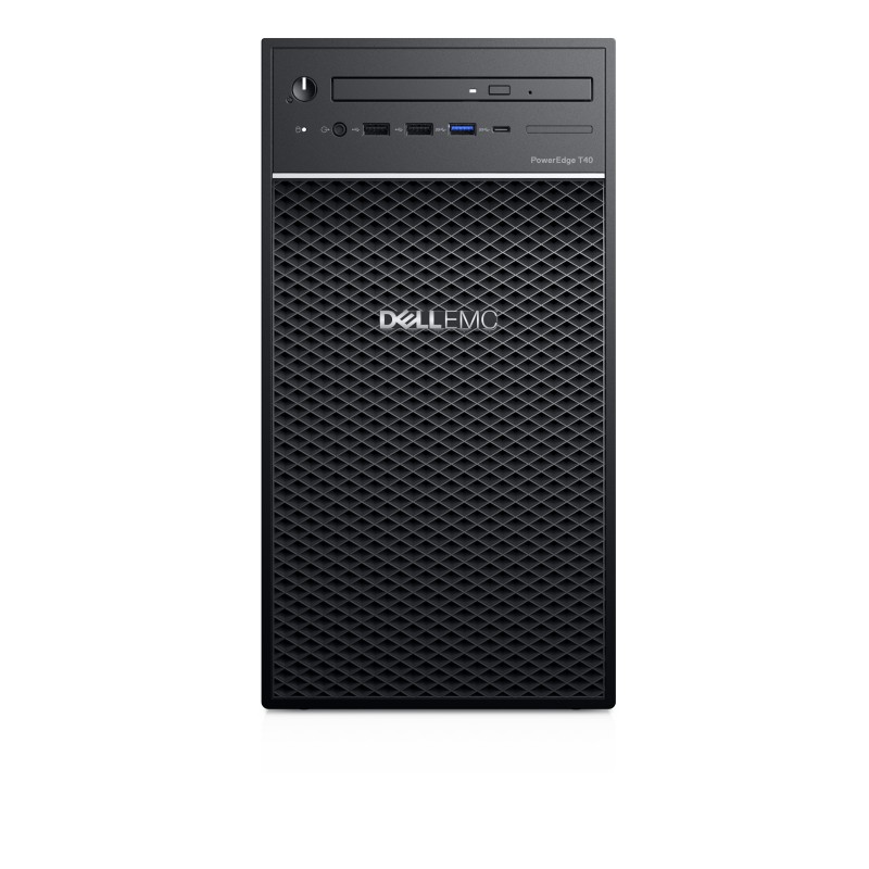 DELL PowerEdge T40 server 1 TB Mini Tower Intel Xeon E E-2224G 3,5 GHz 8 GB DDR4-SDRAM 300 W