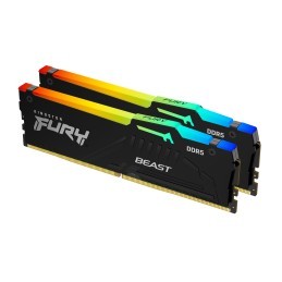 Kingston Technology FURY 16 GB 5600 MT s DDR5 CL36 DIMM (Kit da 2 moduli) Beast RGB EXPO